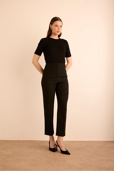Aker Woven Trousers with Front Pocket Detail