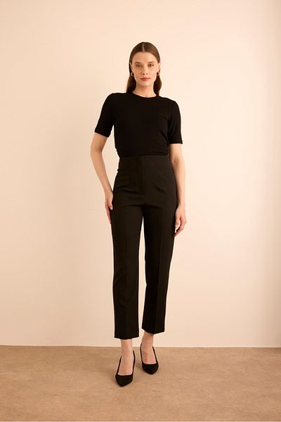 Aker Woven Trousers with Front Pocket Detail
