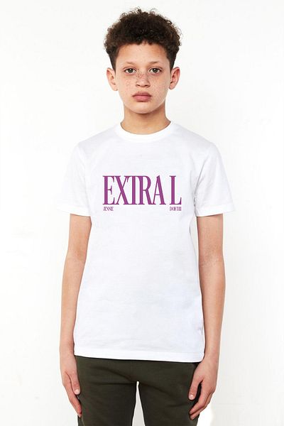 Tshirthane Jennie Extral White Kids Bicycle Tshirt
