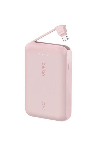 Belkin Boost Charge PD Fast Charging 10000 mAh Dual USB-C Pink
