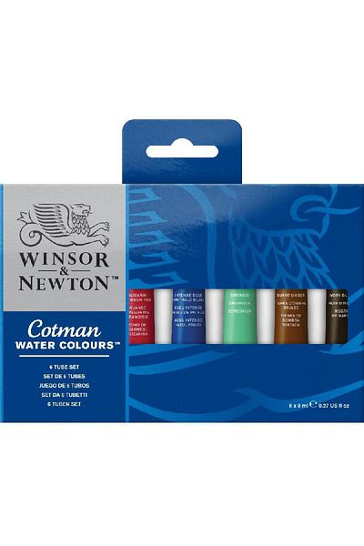 Winsor Newton Cotman Tube Set Watercolor