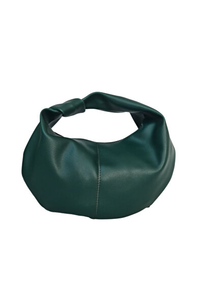 Gloria Women's Sea Grass Green Mini Knotted Handbag