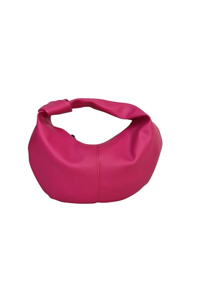 Gloria Women's Fuchia Mini Knotted Handbag