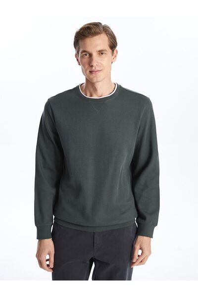 LC Waikiki Crew Neck Long Sleeve Men's Sweatshirt