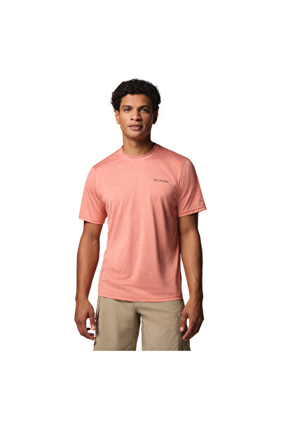 Columbia Hike Crew Erkek Kırmızı Outdoor T-Shirt AO1419-851