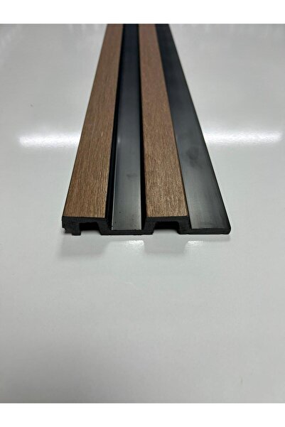 NAZAR DEKORASYON Ahşap Desneli Kalın Lambiri Duvar Kaplama 5 ADET