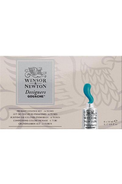 Winsor Newton Designers Primary Colour Set Gouache Color