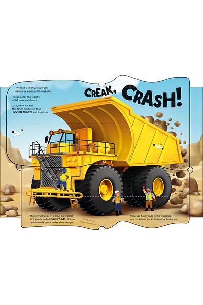 Usborne Large Trucks (with large flaps)