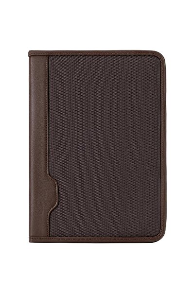 Roco حامل قائمة طعام بني A4 مع جيبين - مجلد عرض أنيق للمطاعم