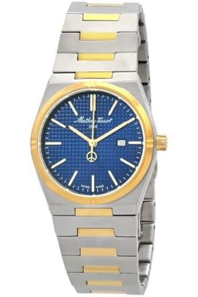 Mathey-Tissot Quartz Blue Dial Ladies Watch D117BBU