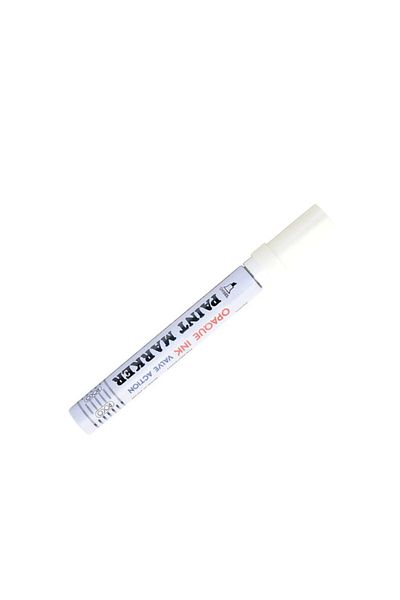 Roco Paint Marker – White, 4 mm Chisel Tip
