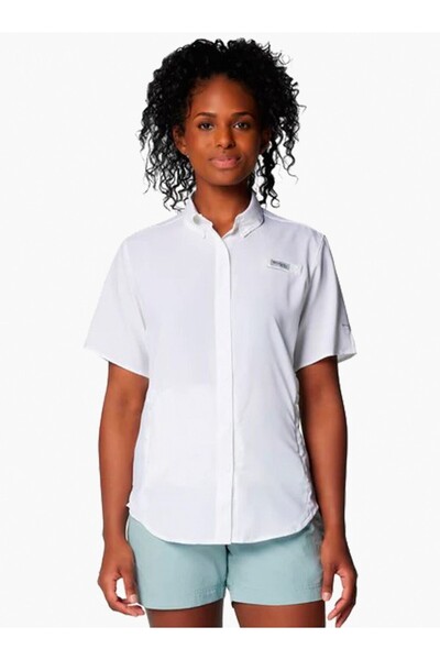 Columbia 1275711-101 FL7277 Tamiami II Kadın Kısa Kollu Gömlek