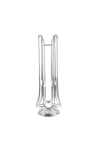 motor starter Nespresso Vertuo coffee capsule holder, 39 x 11.5 cm chrome, rotating base