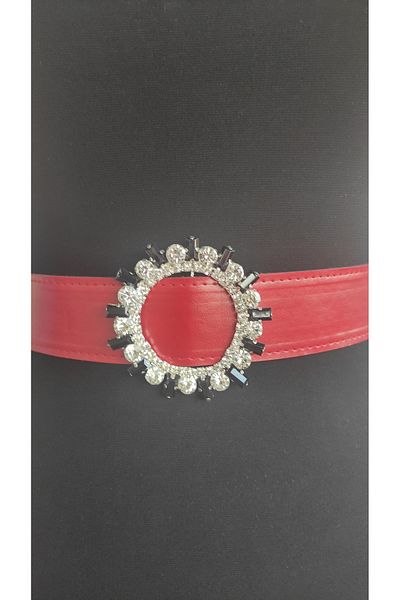 asillaksesuar Belt with Stones 118