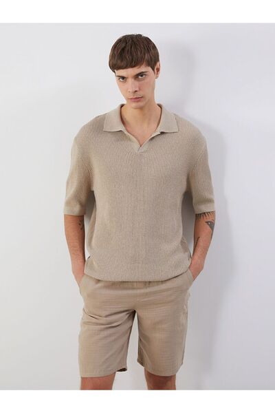 LC Waikiki Polo Neck Men's Knitwear Sweater