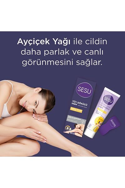Sesu Depilatory Cream Normal Skin 100 ml