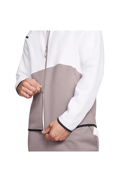 Under Armour Ανδρικό γκρι μπουφάν με κουκούλα Unstoppable Fleece