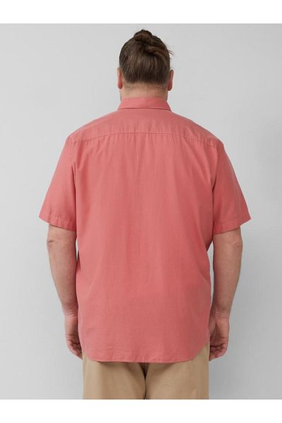 s.Oliver Big Sizes Men's Shirt Big Sizes, Short Sleeve, Chest Pocket