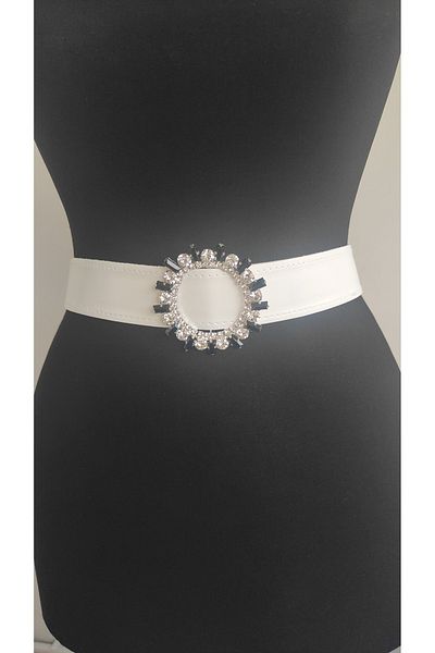 asillaksesuar Belt with Stones 118