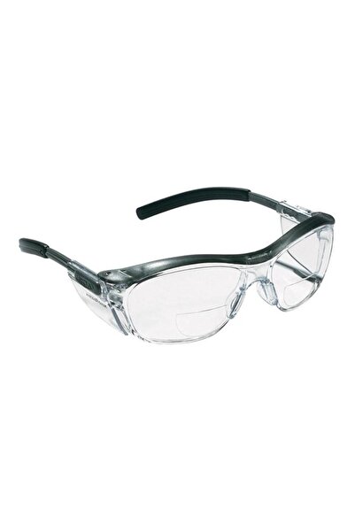 Generic 3M +2.5 Anti-Fog Reader Safety Eyewear Glasses Clear and Black