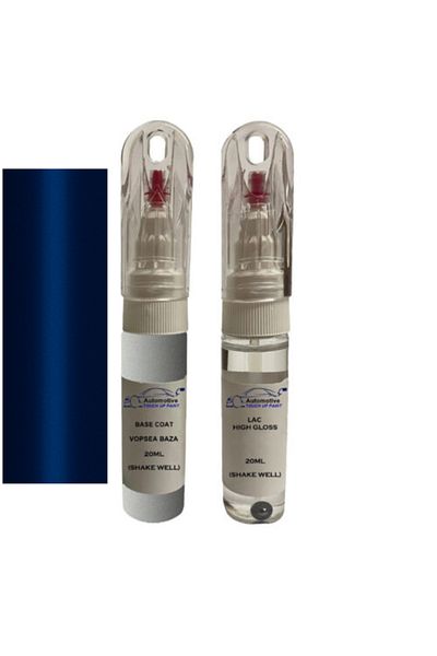 YLKRS AUTOMOTIVE Touch up paint retouch kit Ford EcoSport 12:J4 (Deep Impact Blue)