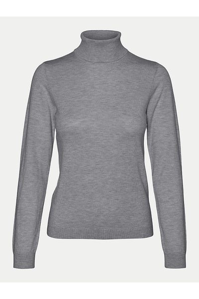 Vero Moda vero moda Women's Turtleneck 10320450 Gray