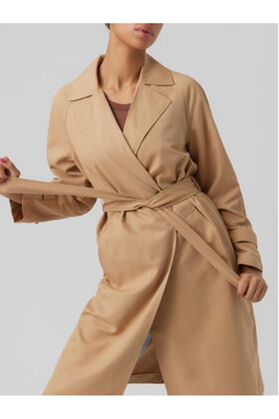 Vero Moda vero moda Women's Trench Coat 10257581 Beige