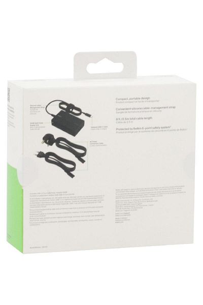 Belkin AC Laptop Charger up to 100W Single USB-C Black