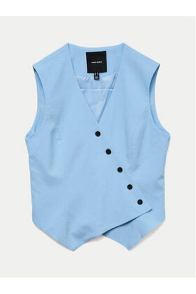 Vero Moda Vestă de damă 10324631 Albastru deschis