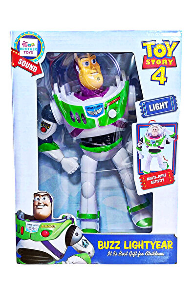 Brother Toys Buzz Işıkyılı Sesli Işıklı Figür Oyuncak Buzz Lightyear Işık Yılı Oyuncak Hikayesi 26 Cm.