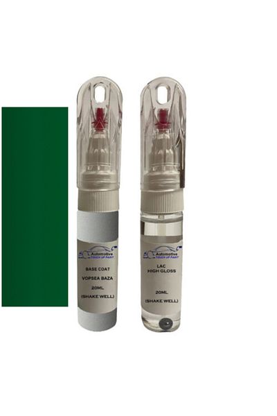YLKRS AUTOMOTIVE Kit retus vopsea touch up Volkswagen Porsche 914 L64K (Sambesigruen)