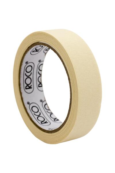 Roco شريط لاصق - ٢٥ مم × ٢٥ ياردة، بيج | شريط لاصق متعدد الاستخدامات