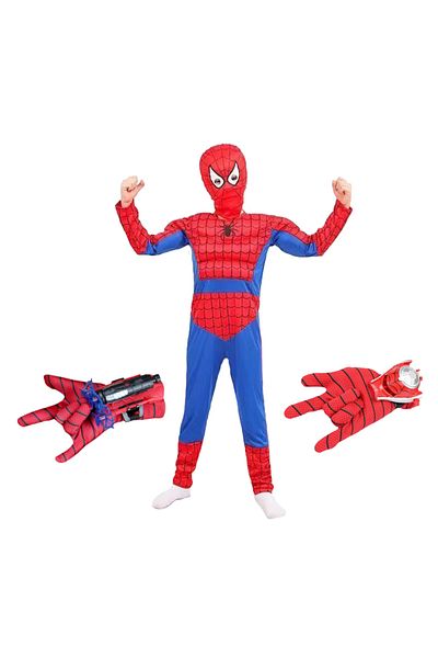Depox Costume set for children, suction cup glove and discs, 8-10 years, 120-130 cm