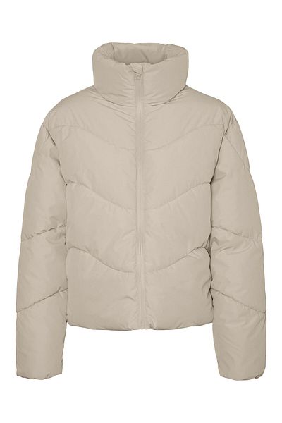Vero Moda Jachetă de iarnă pentru femei 10290471 Ecru