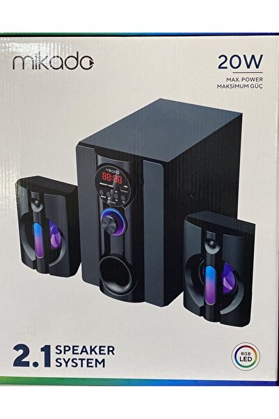 Mikado MİKADO MD-95BT 2+1 BT/SD/USB/FM HOPARLÖR