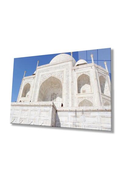 idealizbiz Sticlă de clădire albă de 4 mm Sticlă temperată durabilă, decor de...