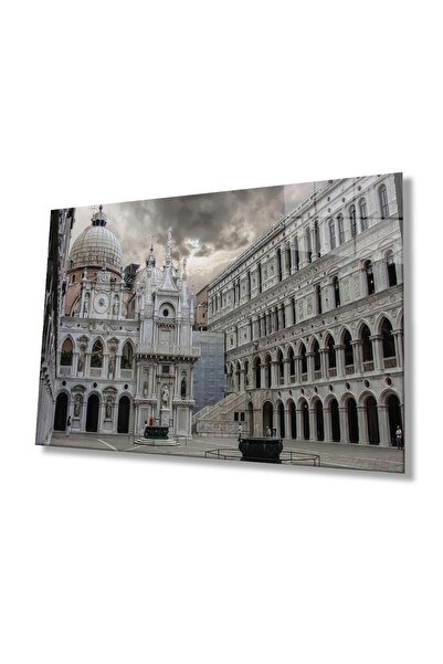 idealizbiz Стъклена маса за църква 4 мм издръжливо закалено стъкло, декорация...