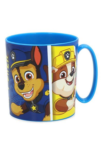 Generic STOR BPA-Free Microwave Safe Plastic Paw Patrol Pup Power Mug Multicolor 350ml