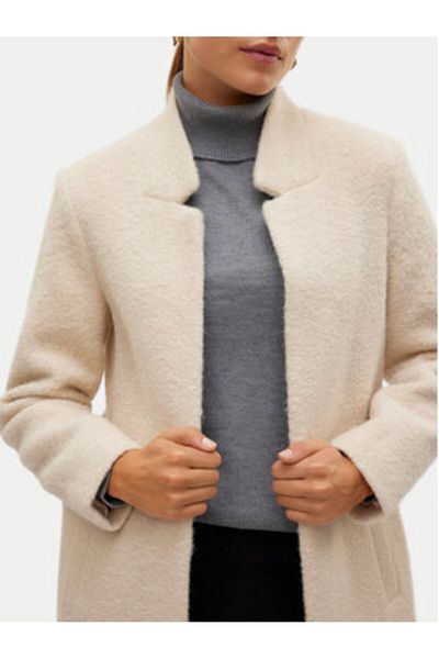 Vero Moda Palton de tranziție pentru femei 10311258 bej