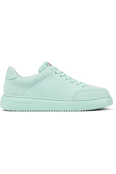 CAMPER Women's Blue Walking Shoes Genuine Leather Comfort Sole Lightweight Hook And Loop RunnerK21