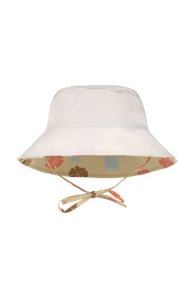 Lassig Bucket Hat Flowers Uv Protection Hat Vanilla