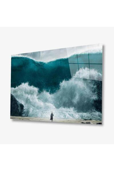 idealizbiz Τοπίο Γυάλινος Πίνακας 4mm Ανθεκτικό Tempered Glass