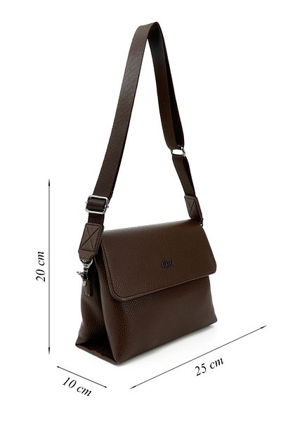GÖNDERİ(R) Women/Girls Brown Long Strap Shoulder Bag
