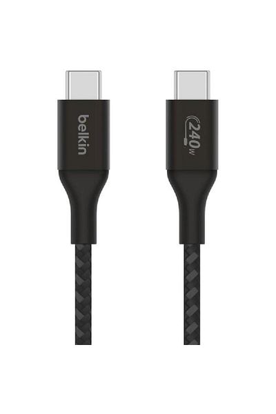 Belkin كابل شحن ومزامنة Boost Charge USB-C إلى USB-C بطول 1.00 متر (3.28 قدم) أسود