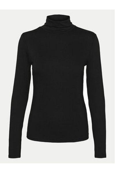 Vero Moda Pulover cu guler înalt pentru femei 10293803 negru