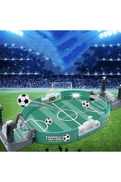 COOYA Tables Soccer Games,with 6 Mini Footballs,for friends gathering and Relex