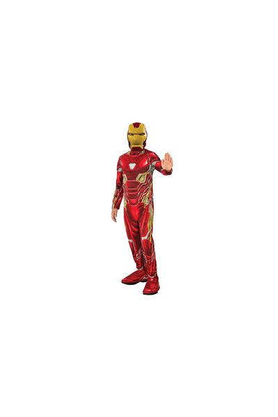 Marvel Iron Man Deluxe Classic Costume for Boys 130-140 cm 8-10 years