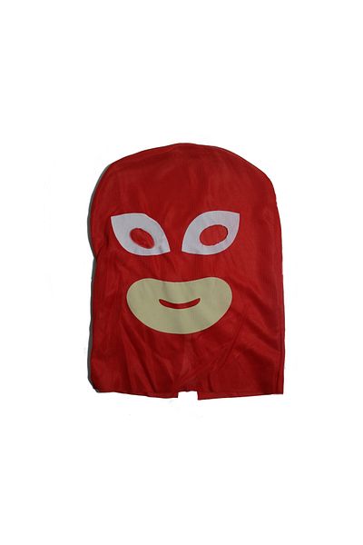 Depox PJ Masks Costume for Children, Amaya Owl, Red, 3-5 Years, 100-110 cm