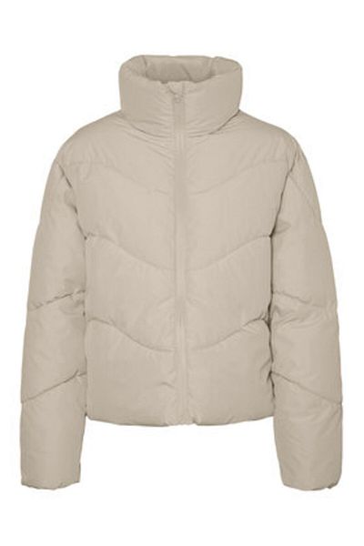 Vero Moda Jachetă de iarnă pentru femei 10290471 Ecru