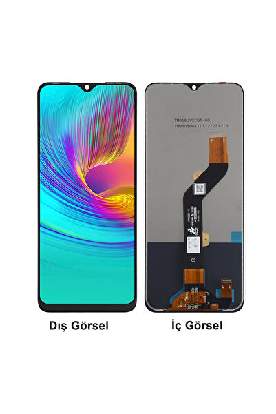 Teknonet Tecno Spark 8C Uyumlu Org Lcd+Dokunmatik (Siyah)